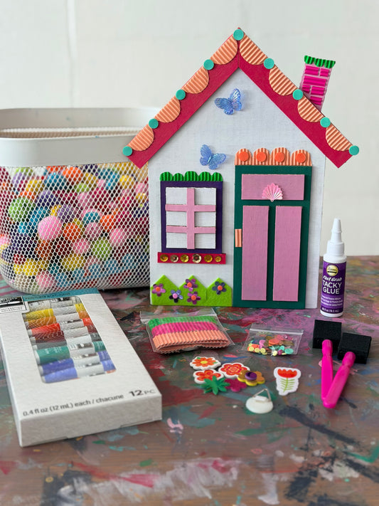 Summer Cottage Craft Kit (Flowers)