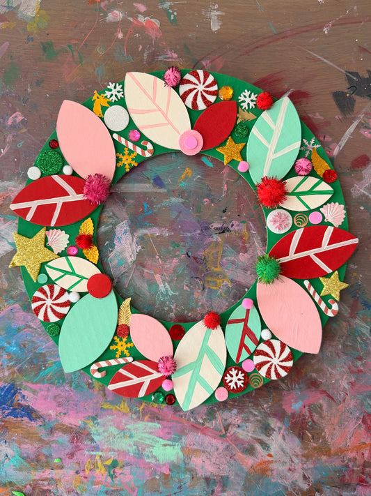 Coming soon Christmas Wreath Craft Kit!
